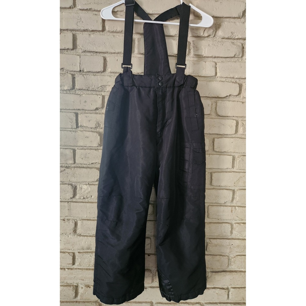 Minus Zero Kids Black Snow Pants Insulated Winter Bibs
